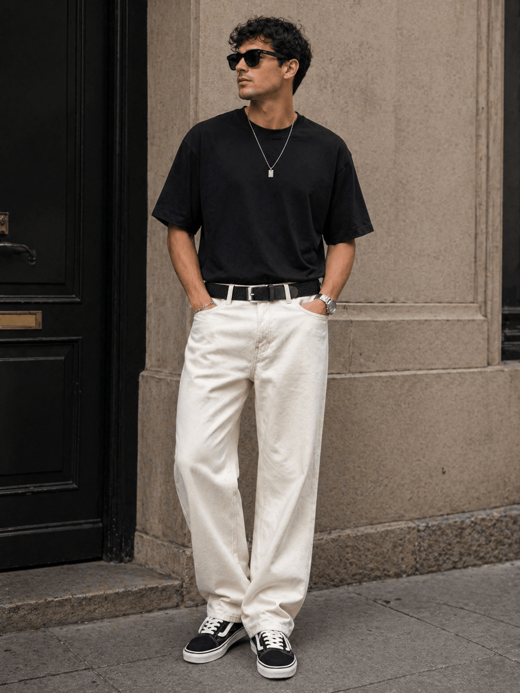 Ceinture tressée large homme - RAQUEST